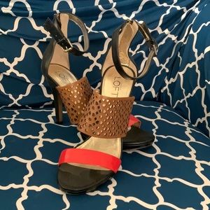 Ann Taylor High Heel Strappy Sandal